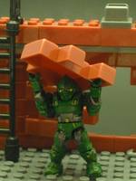 Megabloks Titanium Man (Iron Man) Custom Miniature / Figurine