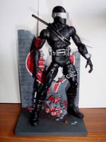 Snake-Eyes W/ Base (G.I. Joe) Custom Action Figure
