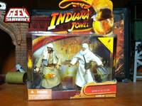 Indiana Jones | in the Map Room with Salah (Indiana Jones) Custom Action Figure