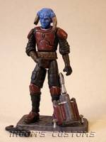Iktotchi/Chiss Mandalorian (Star Wars) Custom Action Figure