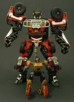 Smolder & Chopster (Transformers) Custom Action Figure