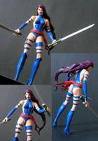 Marvel Showdown: Psylocke (X-Men) Custom Action Figure