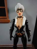 Black Cat & Spidey Web of Shadows Style (Marvel Universe) Custom Action Figure
