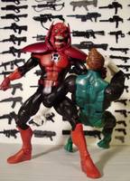 Red Lantern Corps - Atrocitus (Green Lantern) Custom Action Figure