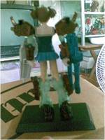 Gundam Cosplayer Anime Fangirl (Anime) Custom Action Figure