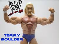 Wwe Custom Terry "the Hulk" Boulder (Wrestling) Custom Action Figure