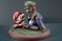 Zombie Luigi Vs. Mario (Nintendo) Custom Action Figure