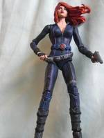 Movie Black Widow from:  Iron Man 2 (Marvel Select) Custom Action Figure