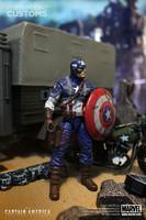 Captain America with 1942 WLA Harley (Captain America) Custom Action Figure