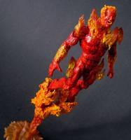 Marvel Showdown: Human Torch (Fantastic Four) Custom Action Figure