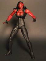 Red She Hulk (Betty Ross) (Marvel Legends) Custom Action Figure