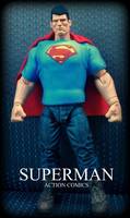 Action Comics SUPERMAN (DC Universe) Custom Action Figure