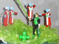 Green Lantern Hall Jordan ring´s beam (Green Lantern) Custom Action Figure