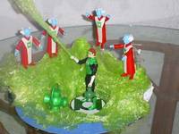 Green Lantern Hall Jordan ring´s beam (Green Lantern) Custom Action Figure