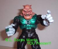 Lantern Instructor Kilowog (Marvel Legends) Custom Action Figure