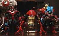 Red Lantern Zillius Zox (Green Lantern) Custom Action Figure