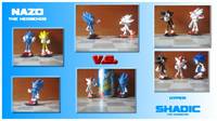Custom NAZO and SHADIC Figures (Sonic) Custom Action Figure