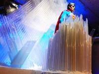 Final Finished Version of Superman and the Fortress of Solitude (Superman) Custom Action Figure