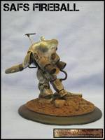 SAFS Fireball ("V") Custom Action Figure