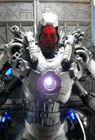 War Machine Suit up Diorama (Iron Man) Custom Diorama / Playset