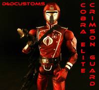Cobra Crimson Guard Elite 2.0 (G.I. Joe) Custom Action Figure