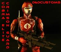 Cobra Crimson Guard Elite 2.0 (G.I. Joe) Custom Action Figure