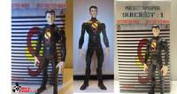 Dc Flashpoint Superman-Subject 1 with Custom Containment Vault Box!! (DC Universe) Custom Action Figure