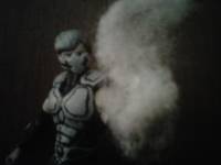 Mortal Kombat 9 MU Scale Smoke (Mortal Kombat) Custom Action Figure