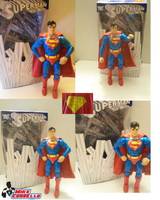 Superman the Movie Christopher Reeve with Custom Fortress of Solitude Box (Movie Masters) Custom Action Figure