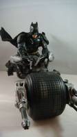 Movie Masters the Dark Knight Batman with Wired Cape (Movie Masters) Custom Action Figure