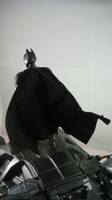 Movie Masters the Dark Knight Batman with Wired Cape (Movie Masters) Custom Action Figure