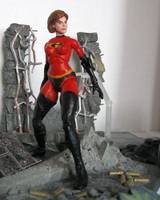 Mrs. Incredible AKA Elasti-Girl (Incredibles) Custom Action Figure