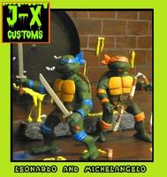 TMNT( 80s Cartoon Style) (Teenage Mutant Ninja Turtles) Custom Action Figure