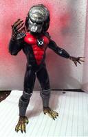 Red Lantern Predator (DC Universe) Custom Action Figure