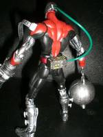 Red Lantern Kwaad (Green Lantern) Custom Action Figure