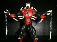 Red Lantern Bo'enzz (Green Lantern) Custom Action Figure