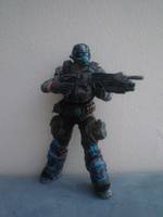 Lucas Carr ( Gears of War Fan Fic.) (Gears Of War) Custom Action Figure