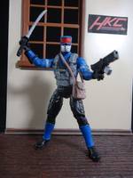 Snake Eyes V4 (DIC/ Arcade Game) (G.I. Joe 30th Anniversary) Custom Action Figure