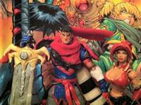 Battle Chasers (Garrison, Red Monika, Gully, Knolan & Calibretto) (Marvel Universe) Custom Action Figure