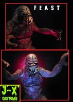The Monster from FEAST (Movie Maniacs) Custom Action Figure