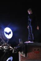 Batsignal Diorama for Hottoy  Figure (Batman) Custom Diorama / Playset