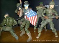 WWII Captain America and Commandos (Marvel Legends) Custom Action Figure