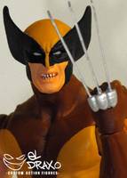 Wolverine (Brown) (Marvel Legends) Custom Action Figure