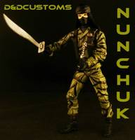 NUNCHUK Ninja Force (G.I. Joe) Custom Action Figure