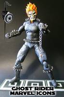 Ghost Rider with Hellbike Marvel Icons (Marvel Icon) Custom Action Figure