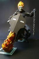 Ghost Rider with Hellbike Marvel Icons (Marvel Icon) Custom Action Figure