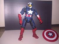 Captain America (Halo) Custom Action Figure