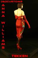 Anna Williams (Tekken) Custom Action Figure