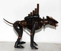 Patch the Steampunk Robot Dog (Tick) Custom Action Figure