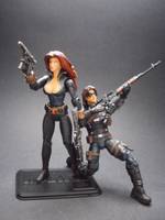 Black Widow (Marvel Universe) Custom Action Figure